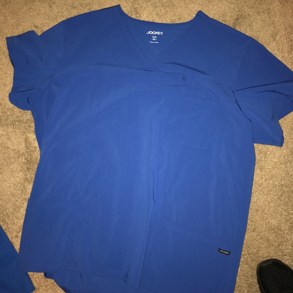 Men's jockey scrub set